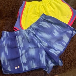 Nike & Under Armor athletic shorts.